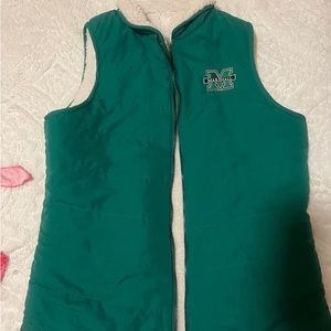 Reversible Marshall University Puffer Vest